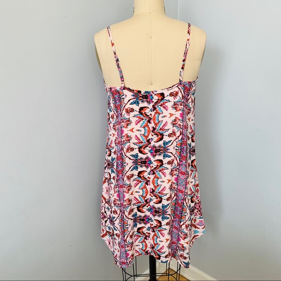 NWT Aqua Loose Fit Babydoll Boho Dress - Picture 3 of 8